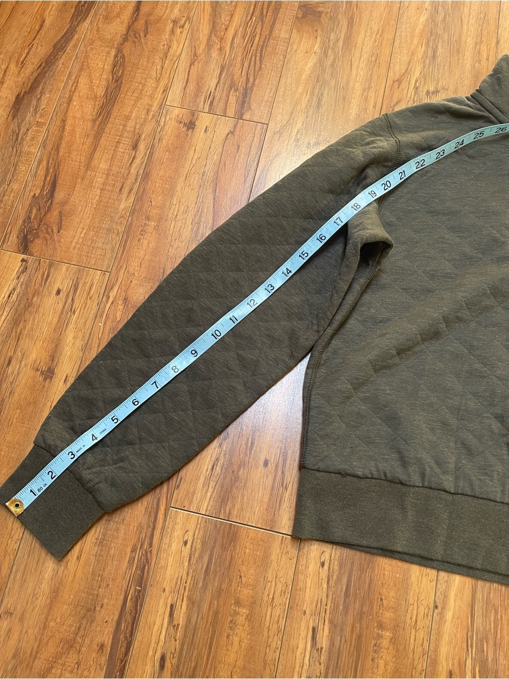 Marmot Galen Quarter Snap Quilted Funnel Neck Wool Blend Pullover Size S - Picture 15 of 16